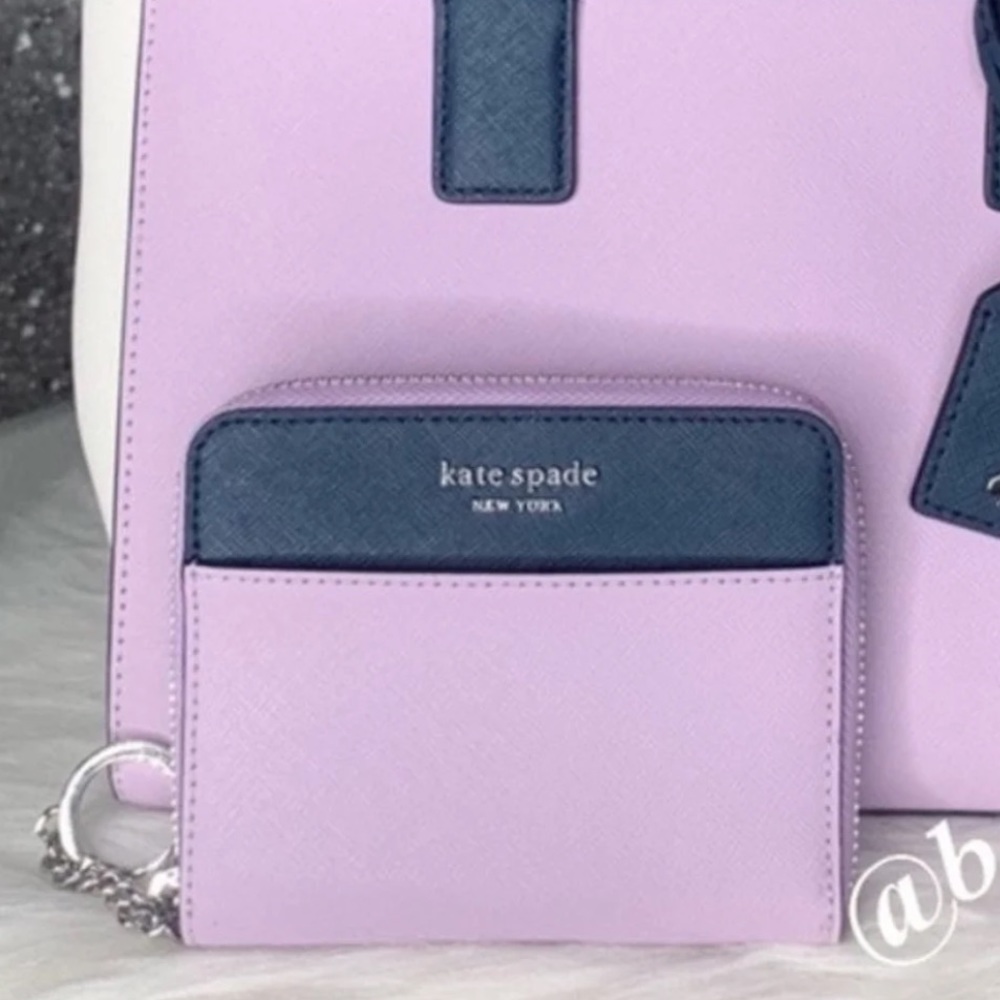 Kate Spade Lavender Zip Wallet